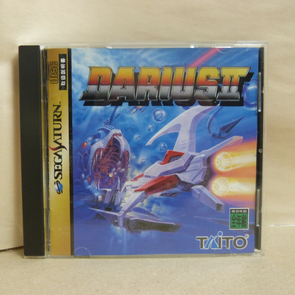【中古】【開封品】セガサターン ダライアス2 T-1104G<レトロゲーム>(代引き不可)6600