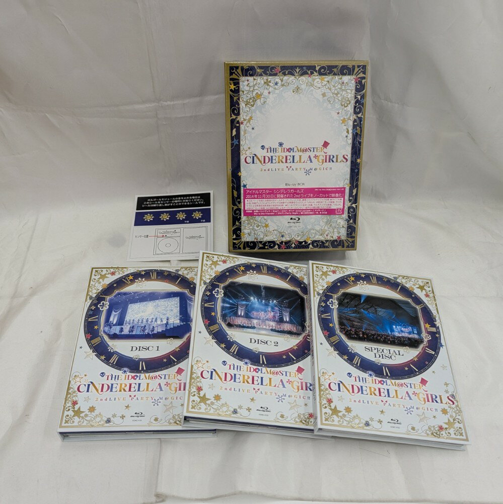 【中古】【開封品】THE IDOLM@STER CINDERELLA GIRLS 2ndLIVE PARTY M@GIC!! Blu-ray BOX<DVD>(代引き不可)6512