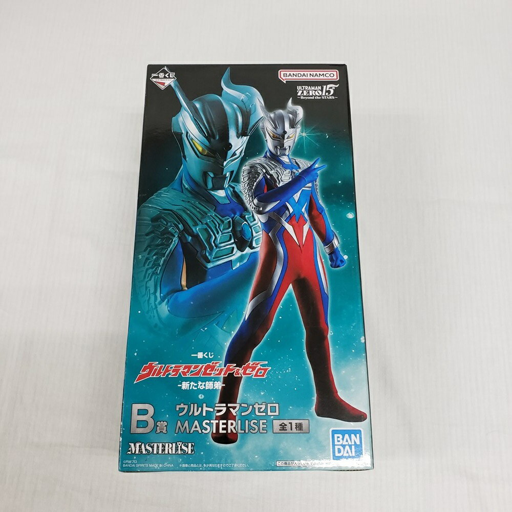 【中古】【未開封】ウルトラマンゼロ 「一番くじ ウルトラマンゼット＆ゼロ -新たな師弟-」 MASTERLISE B賞＜フィギュア＞（代引き不可）6561のサムネイル