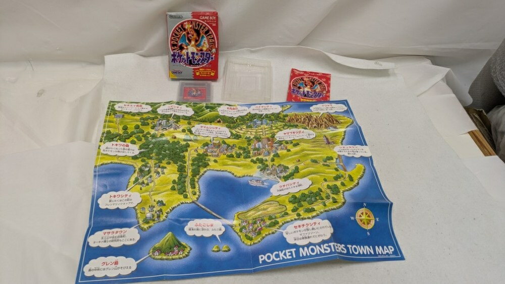 【中古】【開封品】【動作確認済】ゲームボーイソフト ポケットモンスター 赤<レトロゲーム>(代引き不可)6537