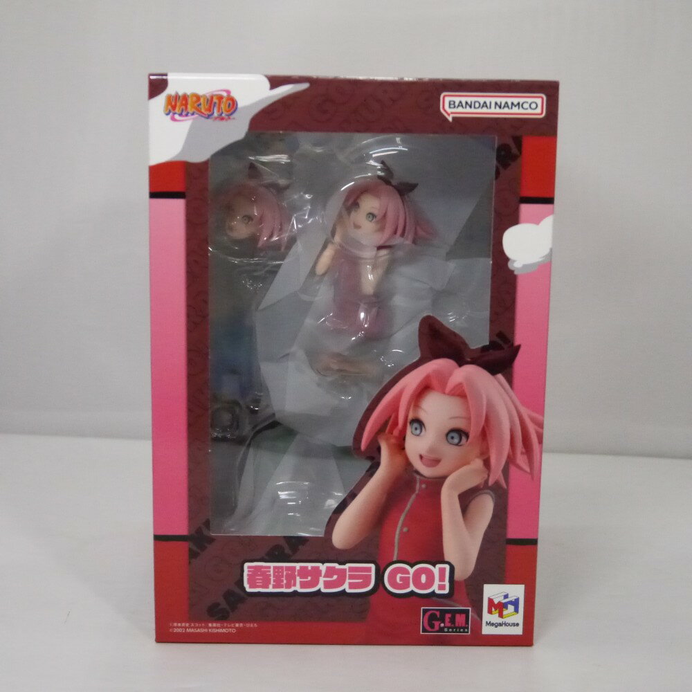 【中古】【未開封】G.E.M.NARUTO ナルト 春野サクラGO！＜フィギュア＞（代引き不...