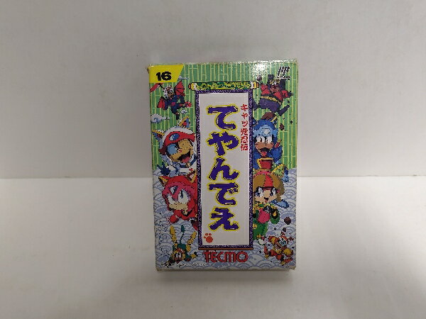 【中古】【箱説あり】ファミコンソフト「キャッ党忍伝てやんでえ」<レトロゲーム>(代引き不可)6597