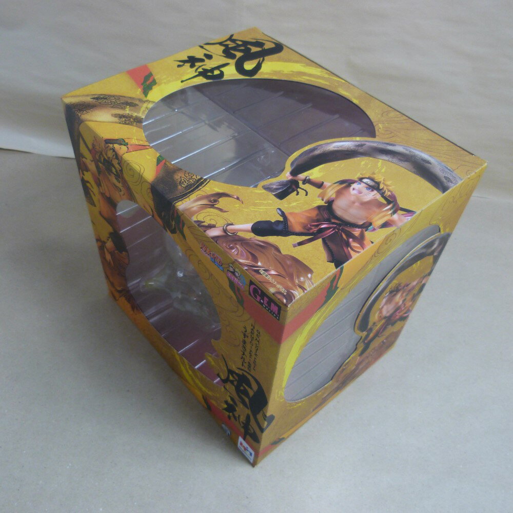 【中古】【開封品】G.E.M.シリーズ remix うずまきナルト 風神 「NARUTO -ナルト- 疾風伝」＜フィギュア＞（代引き不可）6600