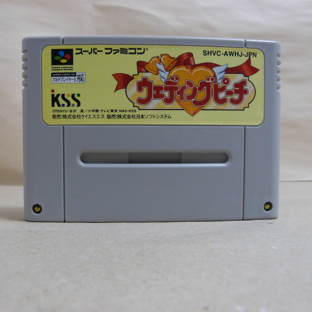 【中古】【箱説無】スーパーファミコン用ソフト ウェディングピーチ SHVC-AWHJ＜レトロゲーム＞（代引き不可）6600