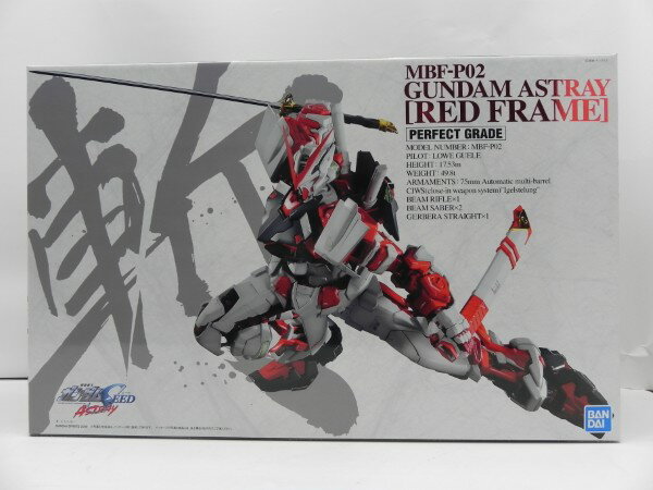 【中古】【未組立】1/60 PG MBF-P02 ガンダムアストレイ レッドフレーム 「機動戦士ガンダムSEED ASTRAY」 [5063544]＜プラモデル＞（代引き不可）6587