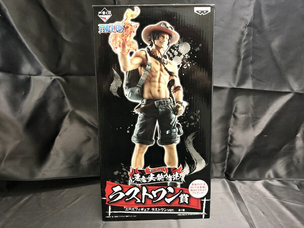 【中古】【未開封】一番くじ ワンピース〜悪魔の実の能力者達〜 ラストワン賞 エースフィギュア ラストワンver.＜フィギュア＞（代引き不可）6546