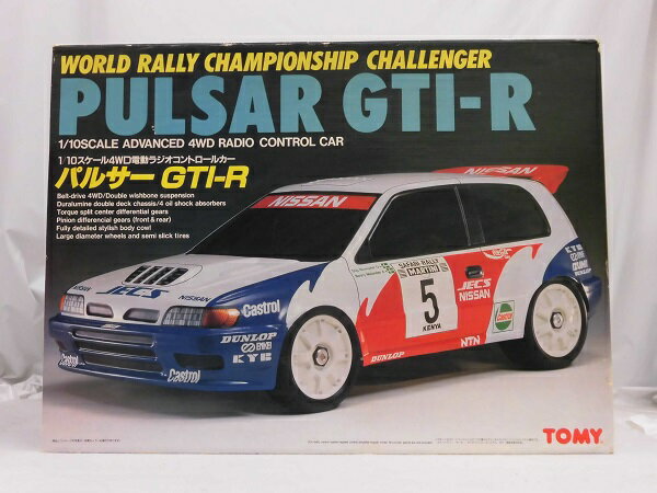 【中古】【未組立品】1/10スケール　4WD電動ラジオコントロールカー　パルサー　GTI-R＜その他＞（代引き不可）6355