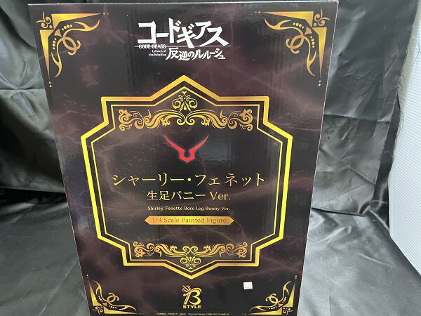 【中古】【未開封】B-style コードギアス シャーリー・フェネット 生足バニーVer. 1/4 完成品フィギュア＜フィギュア＞（代引き不可）6546