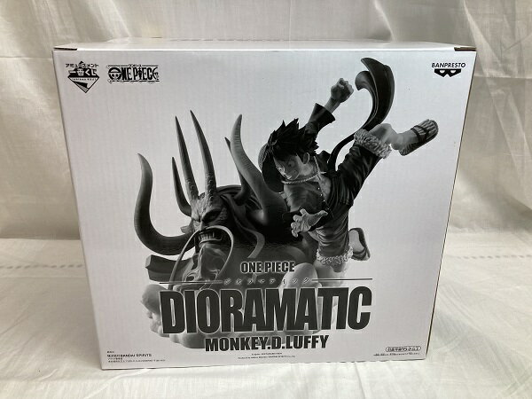 【中古】【アミューズメント一番くじ ワンピース】【未開封】【アミューズメント一番くじ ワンピース】【未開封】DIORAMATIC モンキー・D・ルフィ B(アニメーション彩色) ＜フィギュア＞（代引き不可）6520