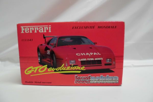 【中古】JOUEF 1/43 300000 FERRARI GTO EVOLUZIONE RED＜コレクターズアイテム＞（代引き不可）6597