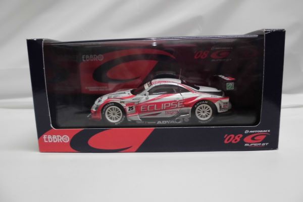 【中古】エブロ 1/43 イクリプス アドバン SC430 2008 スーパーGT GT500 #25 土屋武士/石浦宏明＜コレクターズアイテム＞（代引き不可）6597 1