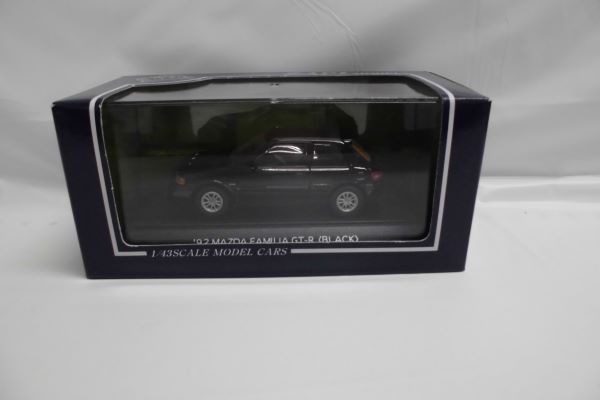 1/43スケール　92　マツダ　ファミリア　GT- R　CO25　ブラック＜コレクターズアイテム＞（代引き不可）6597