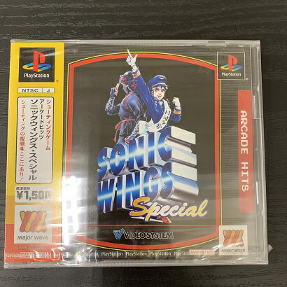 【中古】【未開封】【PS】ソニックウイングス・スペシャル[Major Waveシリーズ]＜レトロゲーム＞ 代引き不可 6545