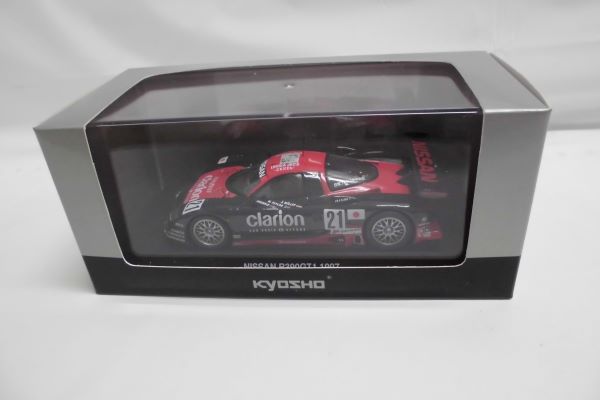 【中古】KYOSHO 1/43 Nissan R390GT1 (1997) No.21 Black/Red＜コレクターズアイテム＞（代引き不可）6597