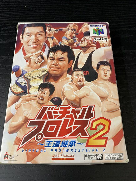 【中古】【開封品】【N64】バーチャルプロレス2 王道継承＜レトロゲーム＞（代引き不可）6545