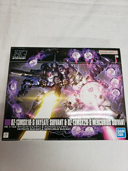 【中古】（未組立）1/144 HG OZ-13MSX1B-S ヴァイエイト シュイヴァン ＆ OZ-13MSX2B-S メリクリウス シュイヴァン＜プラモデル＞（代引き不可）6561