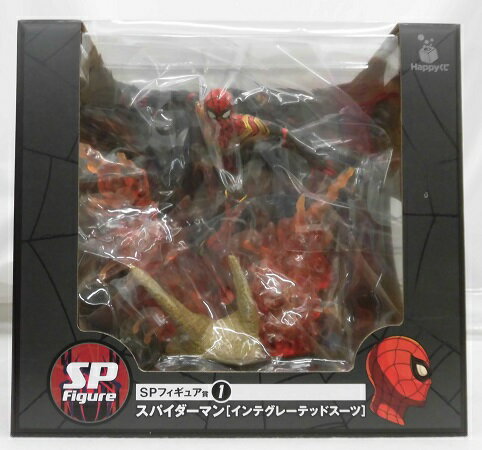 【中古】【未開封】スパイダーマン インテグレーテッドスーツ 「Happyくじ MARVEL スパイダーマン：ノー ウェイ ホーム vol.2」 SPフィギュア賞 フィギュア＜フィギュア＞（代引き不可）6355