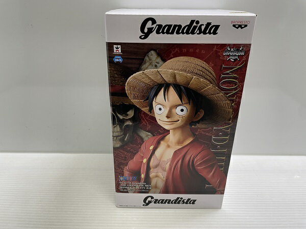 【中古】【開封品】モンキー D ルフィ 「ワンピース」 Grandista-THE GRANDLINE MEN- MONKEY D LUFFY＜フィギュア＞（代引き不可）6546