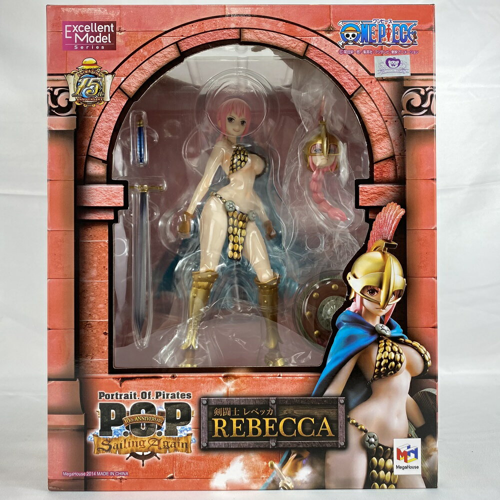 【中古】【開封品】剣闘士 レベッカ 「ワンピース」 Portrait.Of.Pirates ワンピース ”Sailing Again” メガトレショップ＆オンラインショップ限定＜フィギュア＞（代引き不可）6496