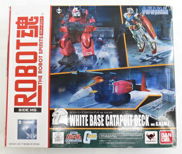 【中古】【開封品】ROBOT魂 ＜SIDE MS＞ ホワイトベース カタパルトデッキ ver. A.N.I.M.E. 「機動戦士ガンダム」＜フィギュア＞（代引き不可）6585