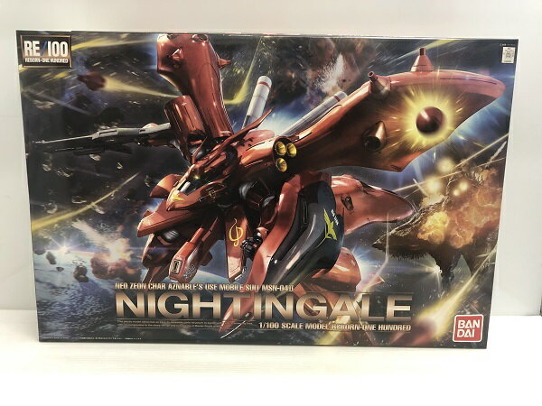 【中古】【未組立】RE/100 1/100 MSN-04II ナイチンゲール＜プラモデル＞（代引き不可）6546のサムネイル