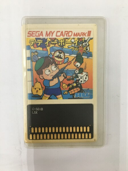 【中古】マーク3ソフト(マイカード)　テディーボーイ・ブルース＜レトロゲーム＞（代引き不可）6558