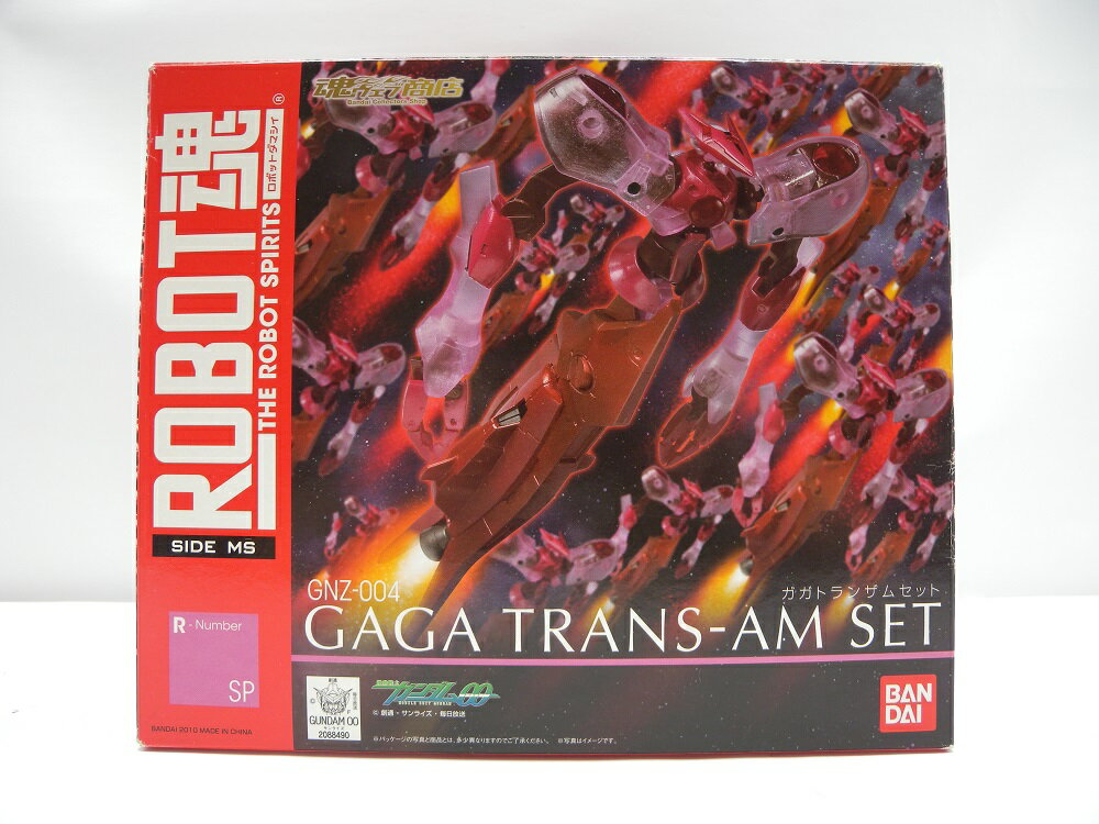 【中古】【開封品】ROBOT魂＜SIDE MS＞ ガガ トランザムセット 「機動戦士ガンダム00」 魂ウェブ商店限定＜フィギュア＞（代引き不可）6587