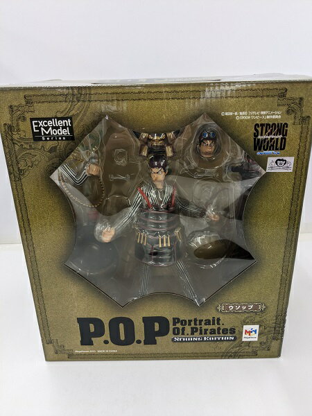 【中古】エクセレントモデル Portrait.Of.Pirates ワンピース STRONG EDITION ウソップ＜フィギュア＞（代引き不可）6584