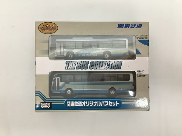 【中古】1/150 関東鉄道オリジナルバスセット(2台セット) 「ザ バスコレクション」＜おもちゃ＞（代引き不可）6558