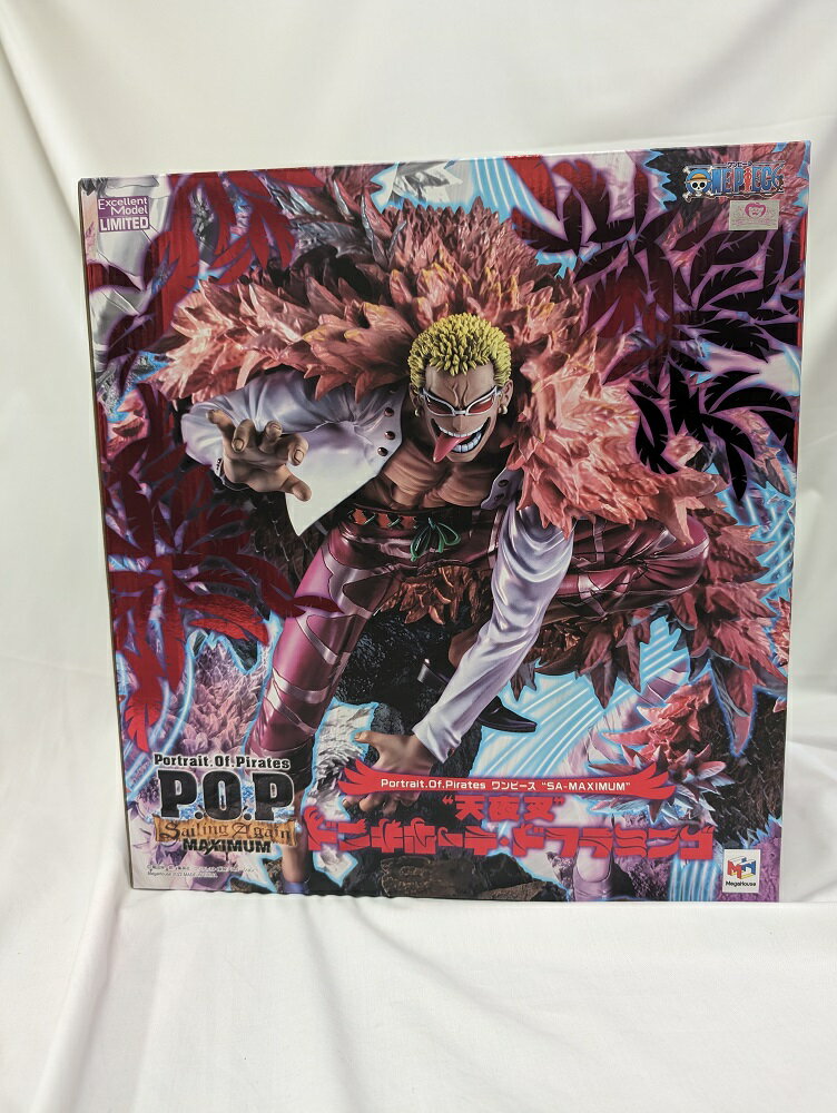 【中古】【未開封】“天夜叉”ドンキホーテ ドフラミンゴ 「ワンピース」 Portrait.Of.Pirates ワンピース “SA-MAXIMUM” メガトレショップ＆オンラインショップ限定＜フィギュア＞（代引き不可）6552