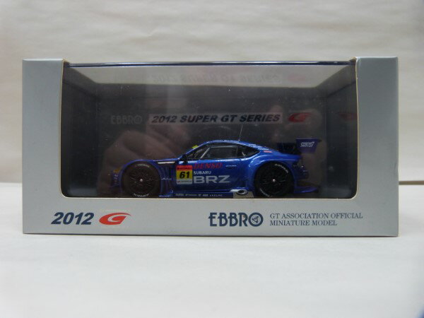 【中古】【開封品】【ミニカー】1/43 スバル BRZ R D SPORT スーパーGT300 2012 ＃61 44750＜コレクターズアイテム＞（代引き不可）6600