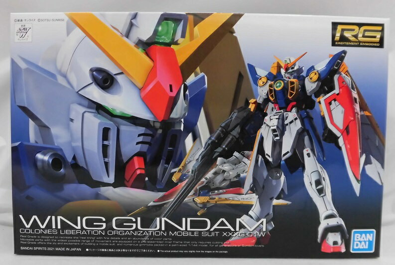 【中古】【未組立】1/144 RG XXXG-01W ウイングガンダム 「新機動戦記ガンダムW」 5061661 ＜プラモデル＞（代引き不可）6355