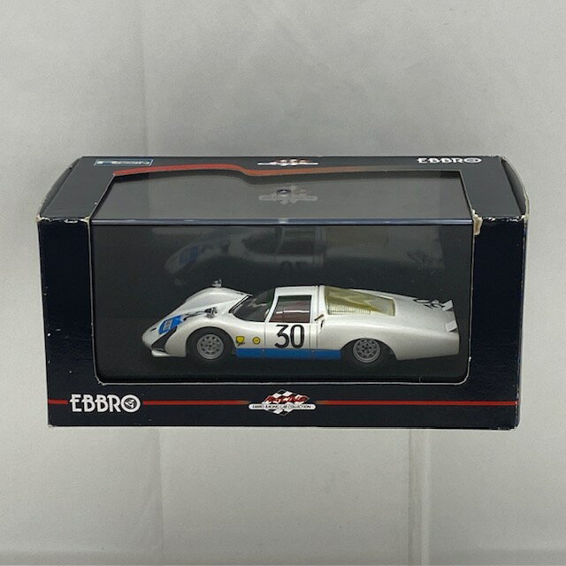 【中古】【開封品】1/43 ポルシェ 906/6LH ルマン #30 (ホワイト/ブルー)＜コレクターズアイテム＞（代引き不可）6388 1