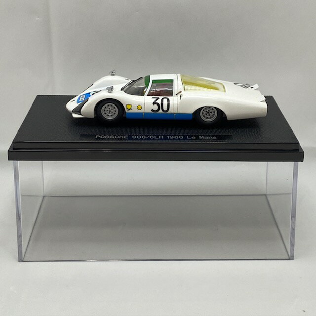 【中古】【開封品】1/43 ポルシェ 906/6LH ルマン #30 (ホワイト/ブルー)＜コレクターズアイテム＞（代引き不可）6388 2