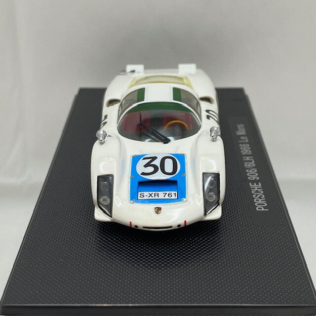 【中古】【開封品】1/43 ポルシェ 906/6LH ルマン #30 (ホワイト/ブルー)＜コレクターズアイテム＞（代引き不可）6388 3