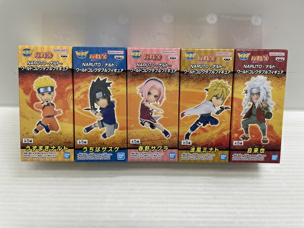 【中古】【未開封】WCF　NARUTO-ナルト-　5種セット＜フィギュア＞（代引き不可）6546