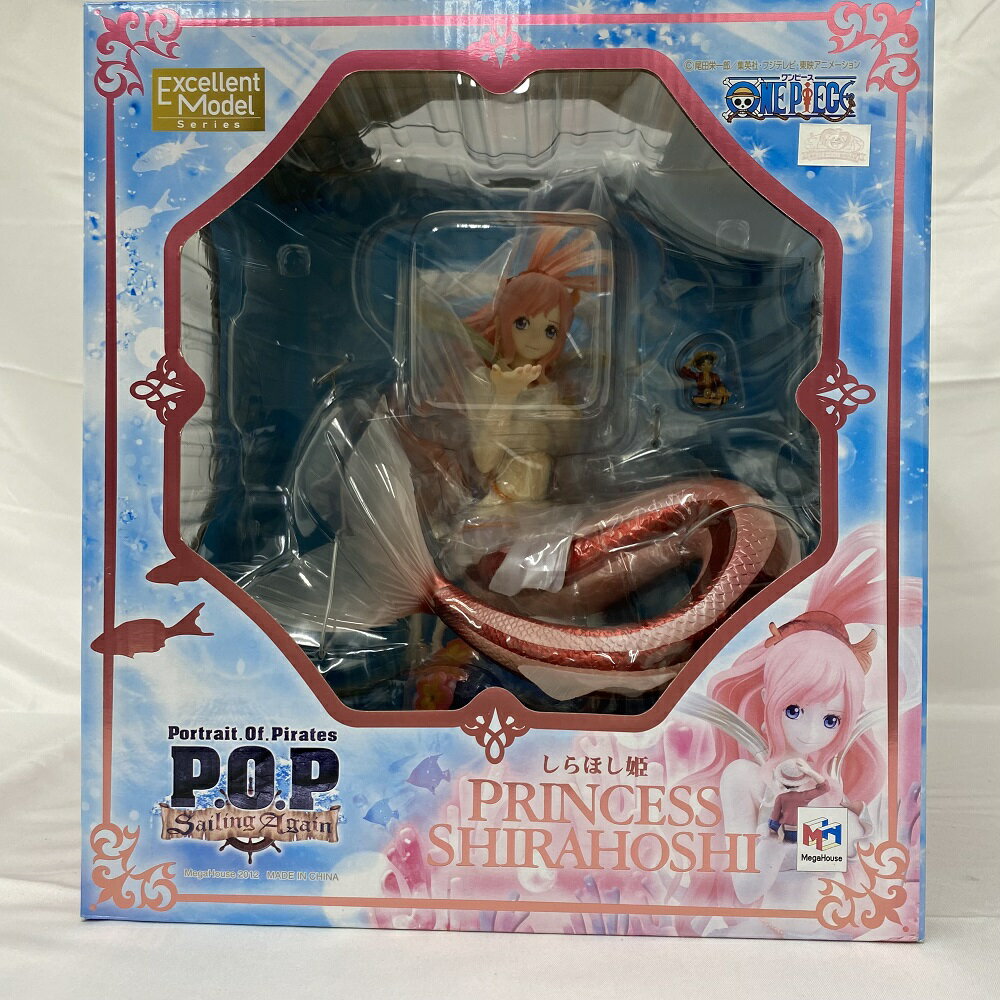 【中古】【未開封】しらほし姫 「ワンピース」 エクセレントモデル Portrait.Of.Pirates ”Sailing Again”＜フィギュア＞（代引き不可）6541