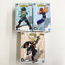 【中古】【未開封】【セット】「一番くじ 僕のヒーローアカデミア HERO VS VILLAINS」A賞 緑谷出久/B賞 爆豪勝己/C賞 轟焦凍 ＜フィギュア＞（代引き不可）6585