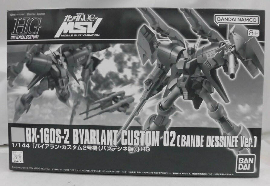 【中古】【未組立】1/144 HGUC RX-160S バイアラン カスタム2号機(バンデシネ版) 「機動戦士ガンダムUC MSV」 プレミアムバンダイ限定 5066907 ＜プラモデル＞（代引き不可）6355