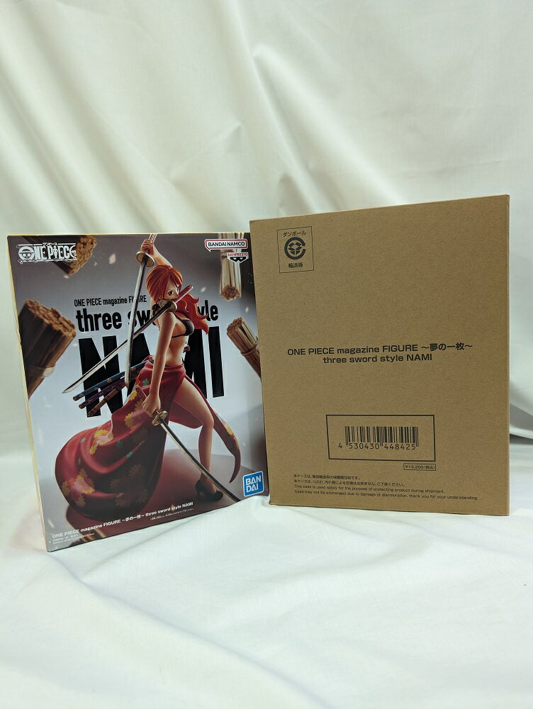 【中古】【開封品】ナミ(三刀流) 「ワンピース」 ONE PIECE magazine FIGURE ～夢の一枚～ three sword style NAMI ジャンプキャラクターズストア限定＜フィギュア＞（代引き不可）6552