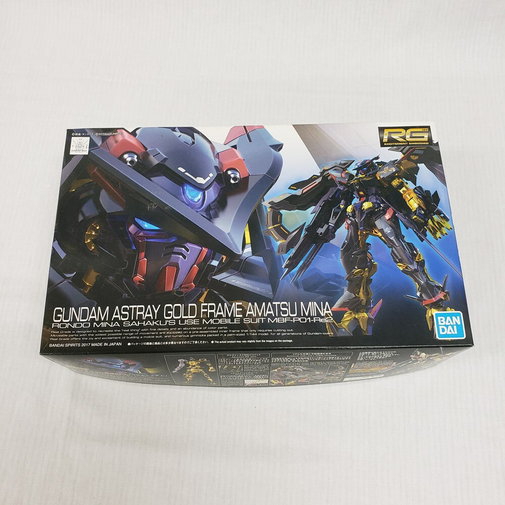 【中古】【未組立】1/144 RG MBF-P01-Re2 ガンダムアストレイ ゴールドフレーム天ミナ 「機動戦士ガンダムSEED ASTRAY」 5055460 ＜プラモデル＞（代引き不可）6561