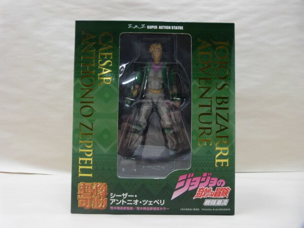 【中古】【開封品】超像可動 ジョジョの奇妙な冒険 戦闘潮流 シーザー・アントニオ・ツェペリ フィギュア＜フィギュア＞（代引き不可）6600