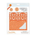 1516E /gjbNEX^WI/_Ci^j/Filigree Affections Idyllics Die  Embossing Folder Set n[g [t ͗l G{XtH_[Zbg