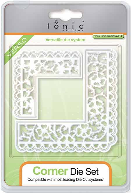 415E /トニック・スタジオ/ダイ（抜型）/Verso Corners Pansy Bracket パンジー コーナー