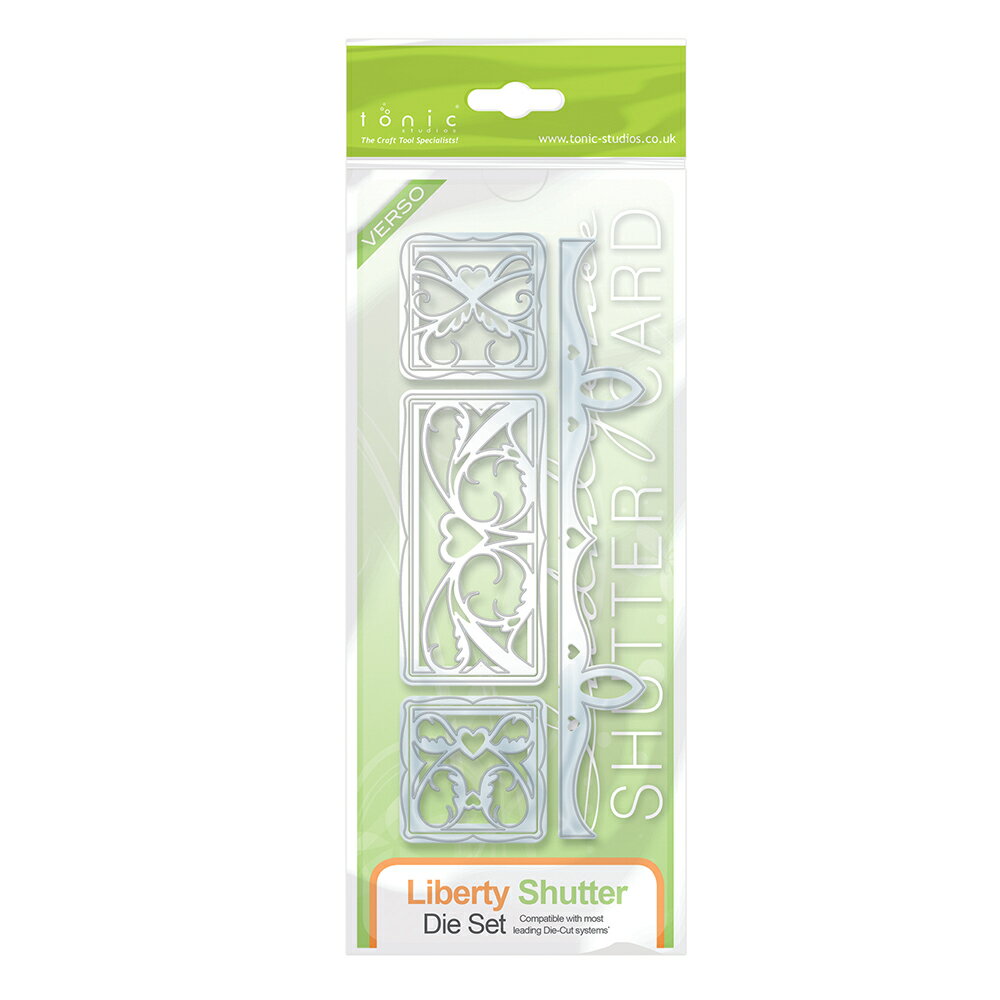 1027E /トニック・スタジオ/ダイ（抜型）/Indulgence Shutter Die Liberty シャッターカード