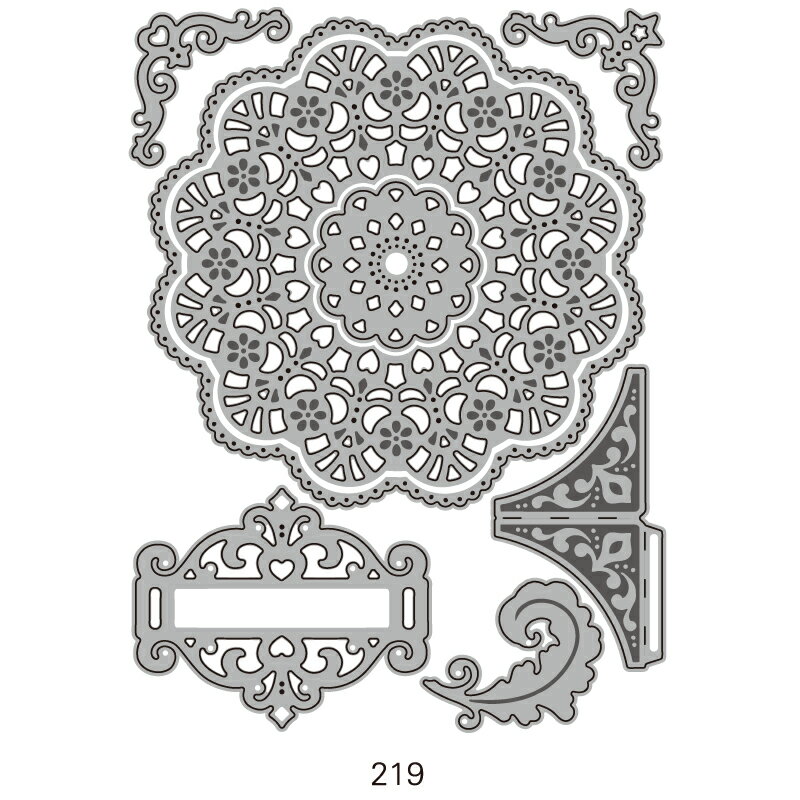 219/ワンダーハウス/ダイ（抜型）/レース