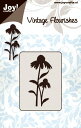 6003-0030/ジョイ・クラフツ/スポンジダイ(抜型)/Flowers and leaves no. 2 花 葉っぱ(注意:白いスポンジ部分は剥がさずご使用...
