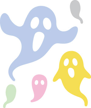 N42-036/ワンダーハウス/ダイ（抜型）/ghost おばけ オバケ ゴースト halloween ハロウィン