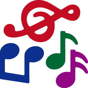 N42-107/ワンダーハウス/ダイ（抜型）/musical notes 音符 セット