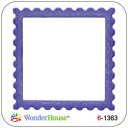 N57-052/ワンダーハウス/ダイ（抜型）/frame フレーム stamp 切手